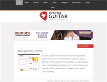 Tablet Screenshot of guitar.ricmedia.com